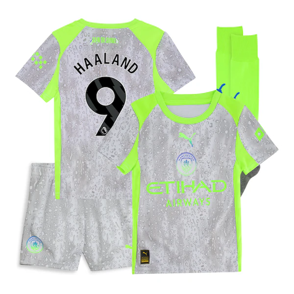 KIDS Erling Haaland Manchester City Jersey