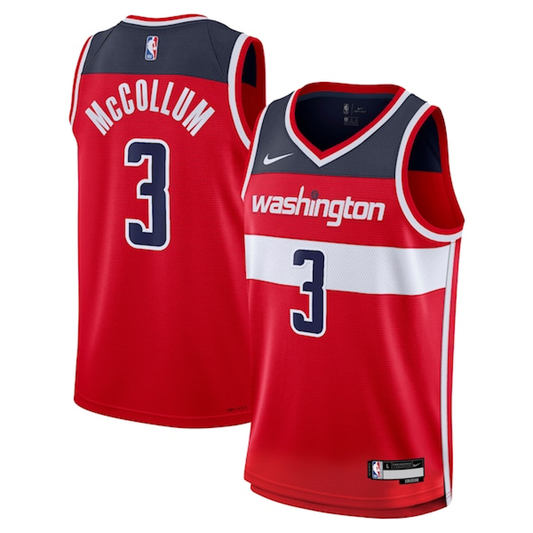 CJ McCollum Washington Wizards Jersey