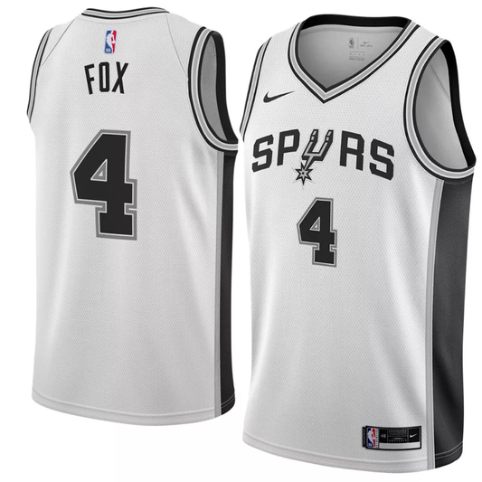 De'Aaron Fox San Antonio Spurs Jersey