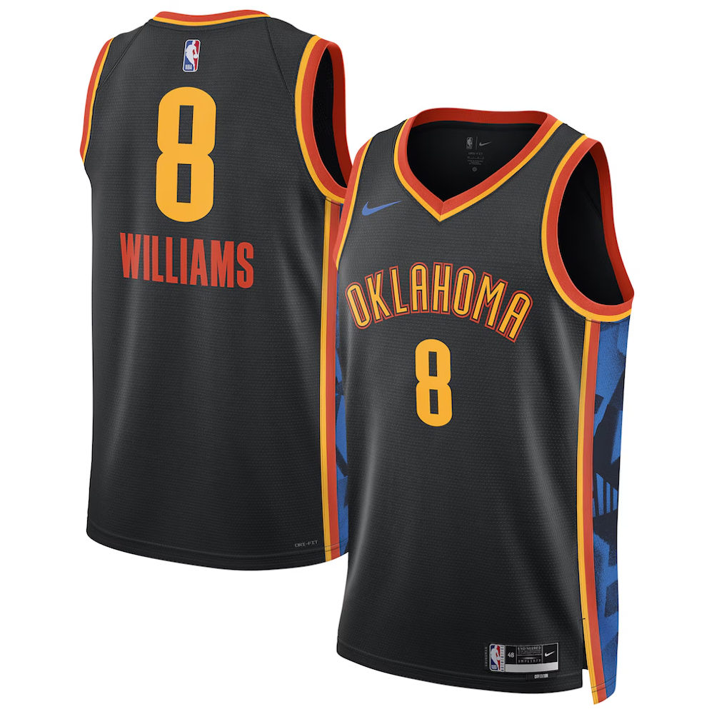 Jalen Williams Oklahoma Thunder Jersey