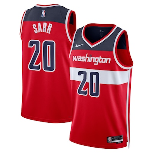 Alexandre Sarr Washington Wizards Jersey