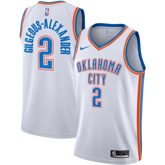 Shai Gilgeous-Alexander Oklahoma City Thunder Jersey
