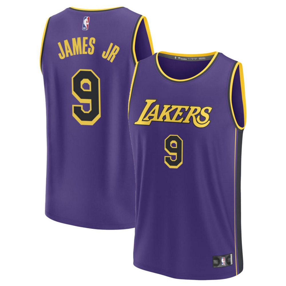 Bronny James Los Angeles Lakers Jersey