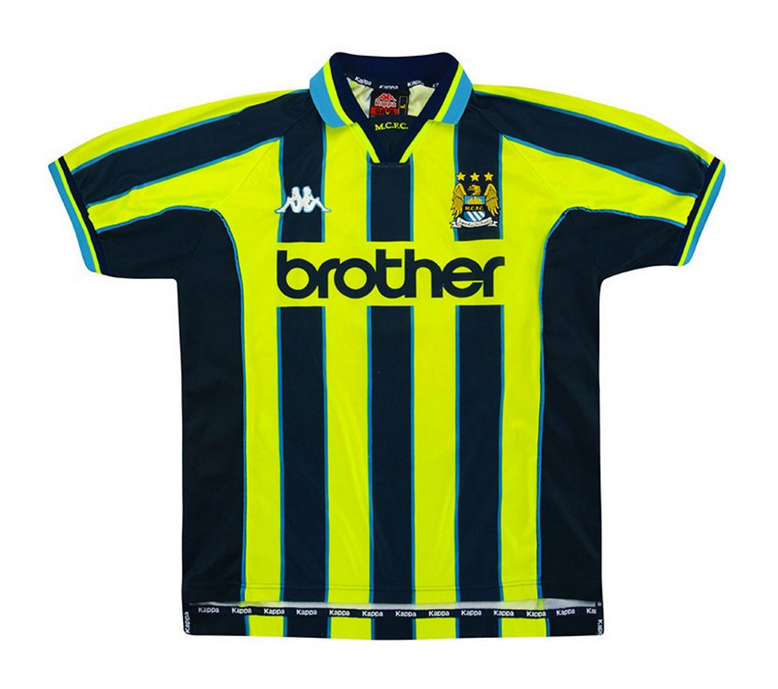 Manchester City 1990s Jersey