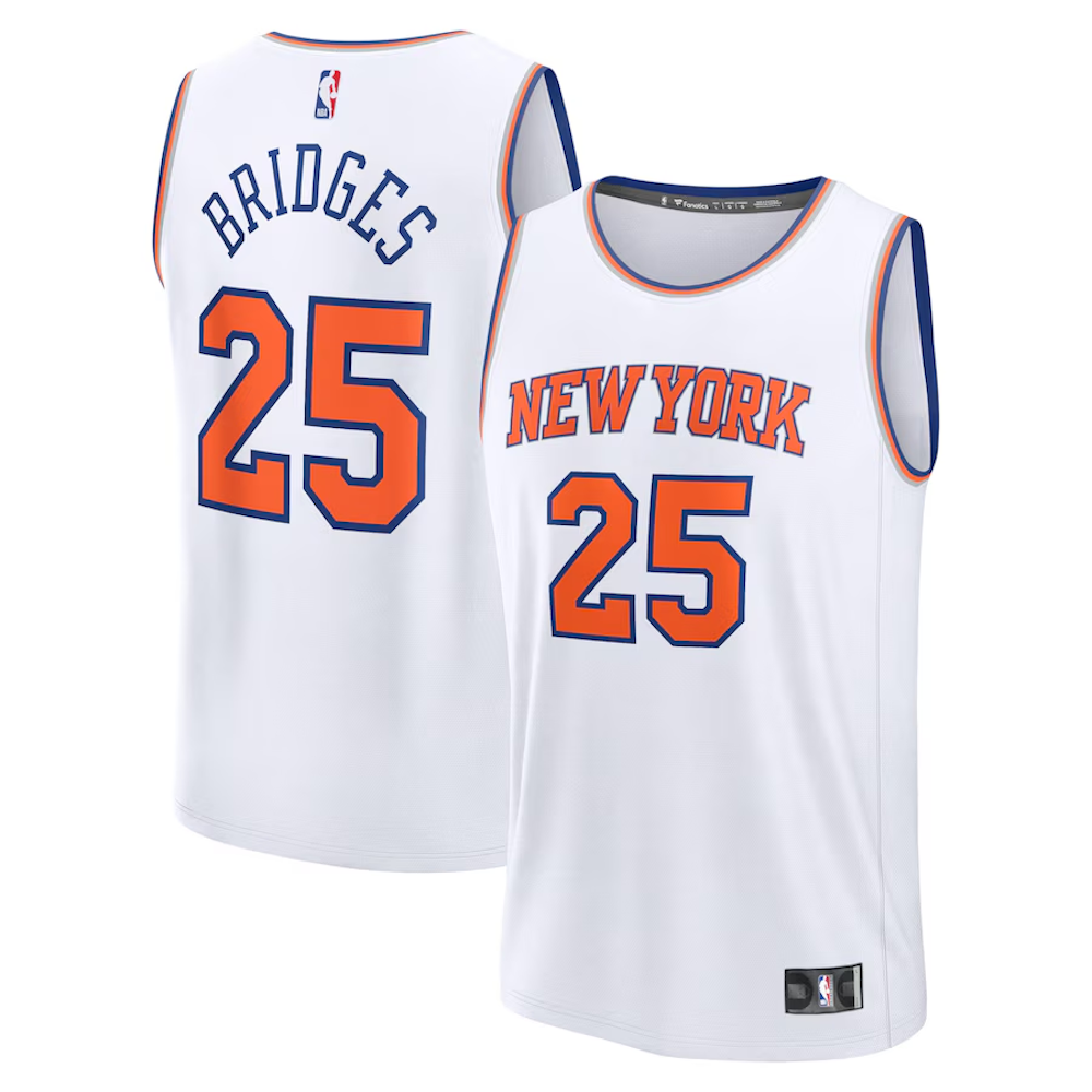 Mikal Bridges New York Knicks Jersey