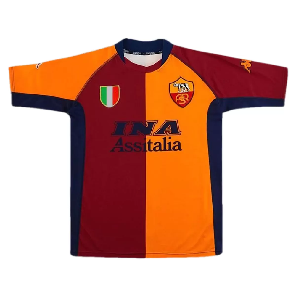 AS Roma 2001/02 Home Retro Jersey