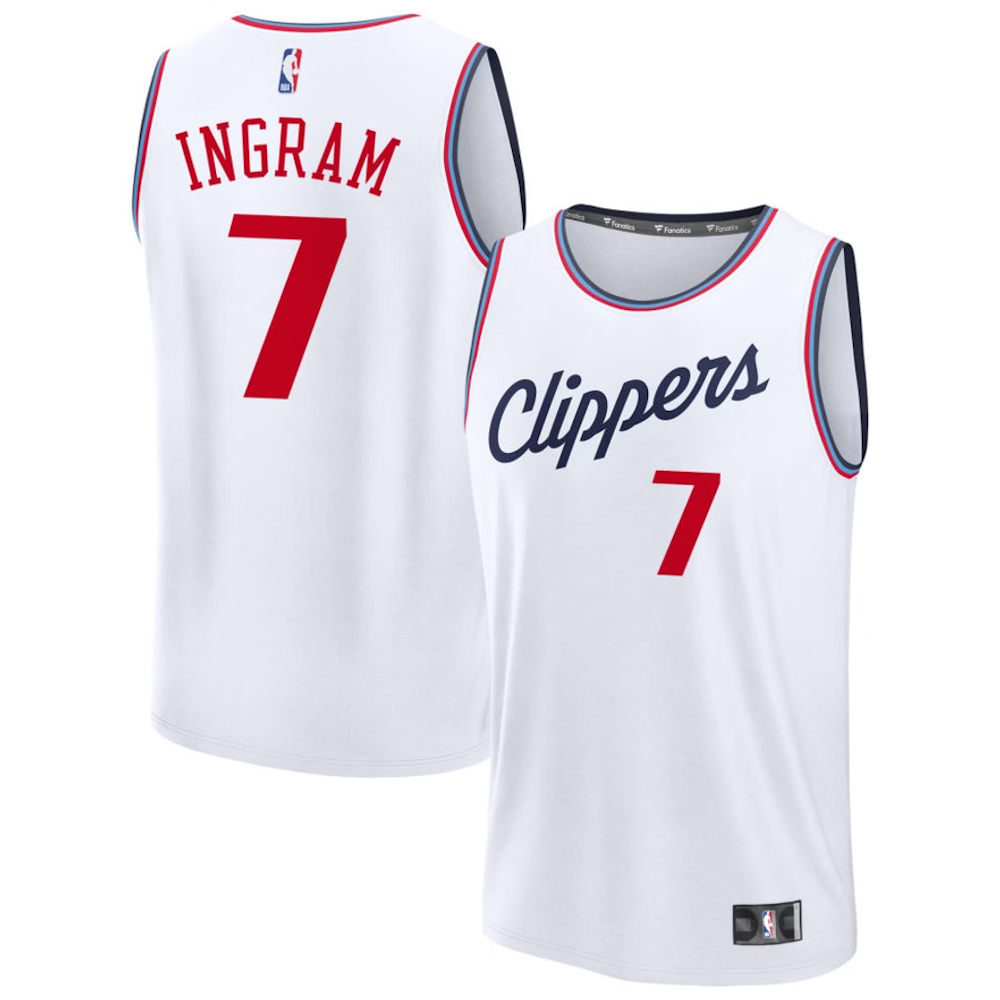 Brandon Ingram Los Angeles Clippers Jersey