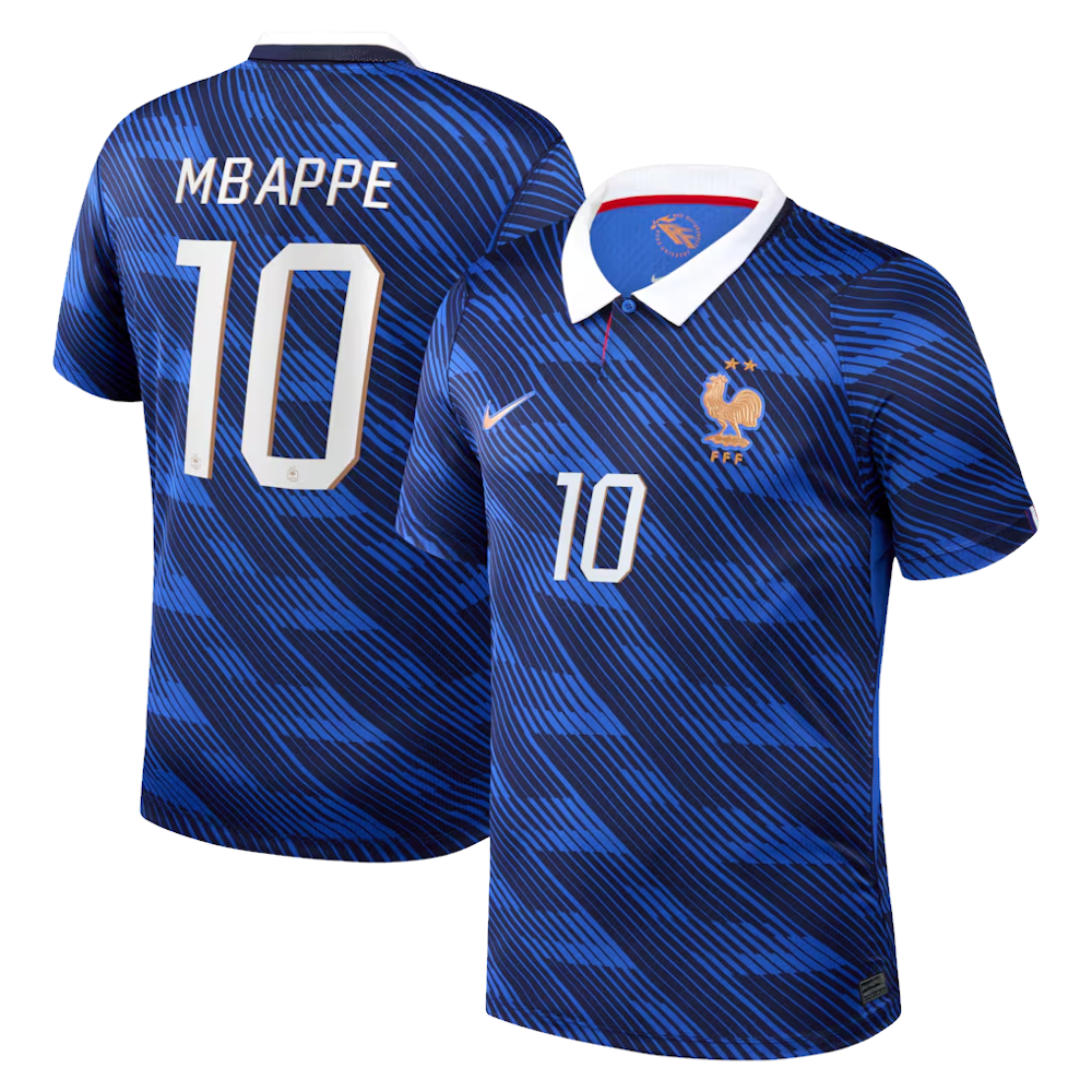 Kylian Mbappé France National Team Jersey