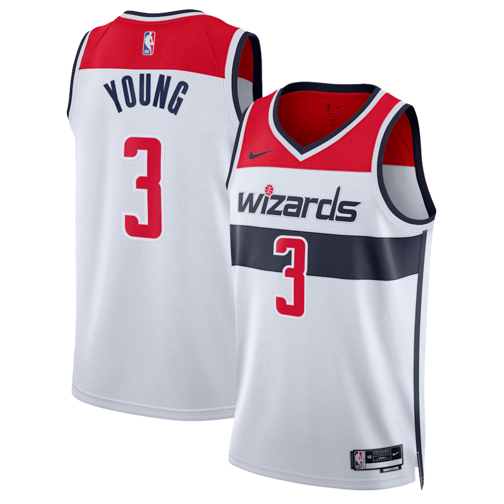 Trae Young Washington Wizards Jersey
