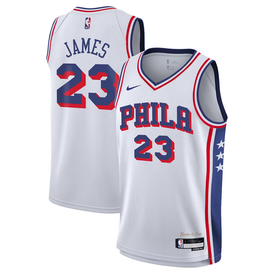 LeBron James Philadelphia 76ers Jersey