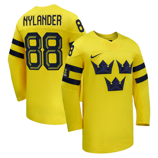 Sweden 2026 Winter Olympics Hockey Jersey