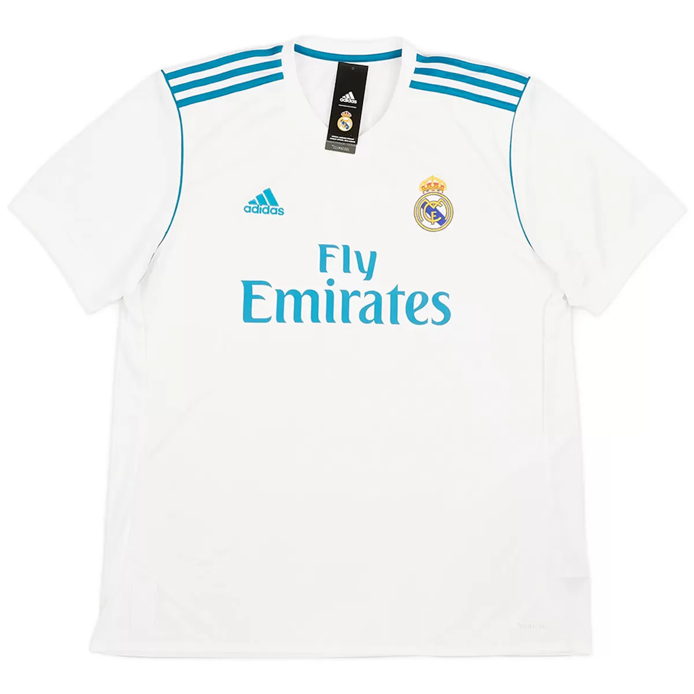 Real Madrid 2017/18 Home Retro Jersey