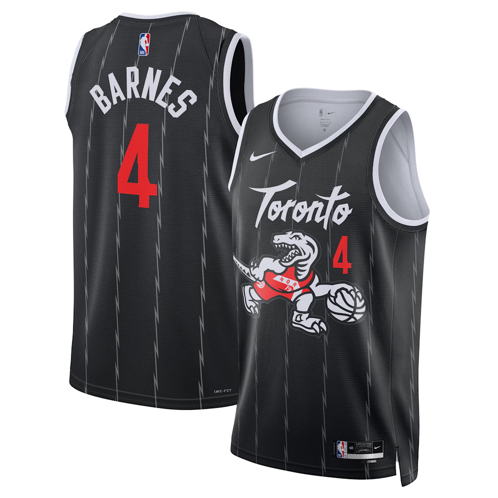 Toronto Raptors Black City Edition Jersey 2025/26