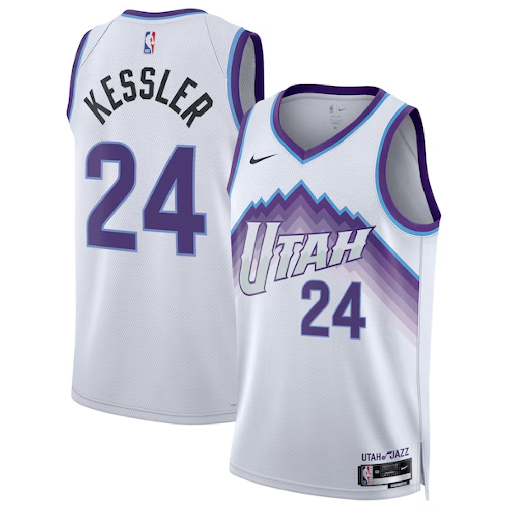 Walker Kessler Utah Jazz Jersey