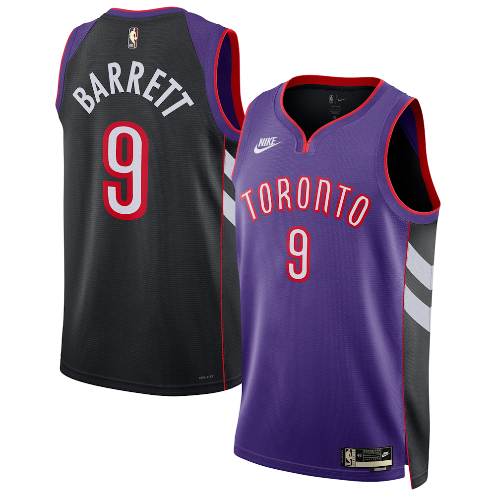 Toronto Raptors Purple Swingman Jersey