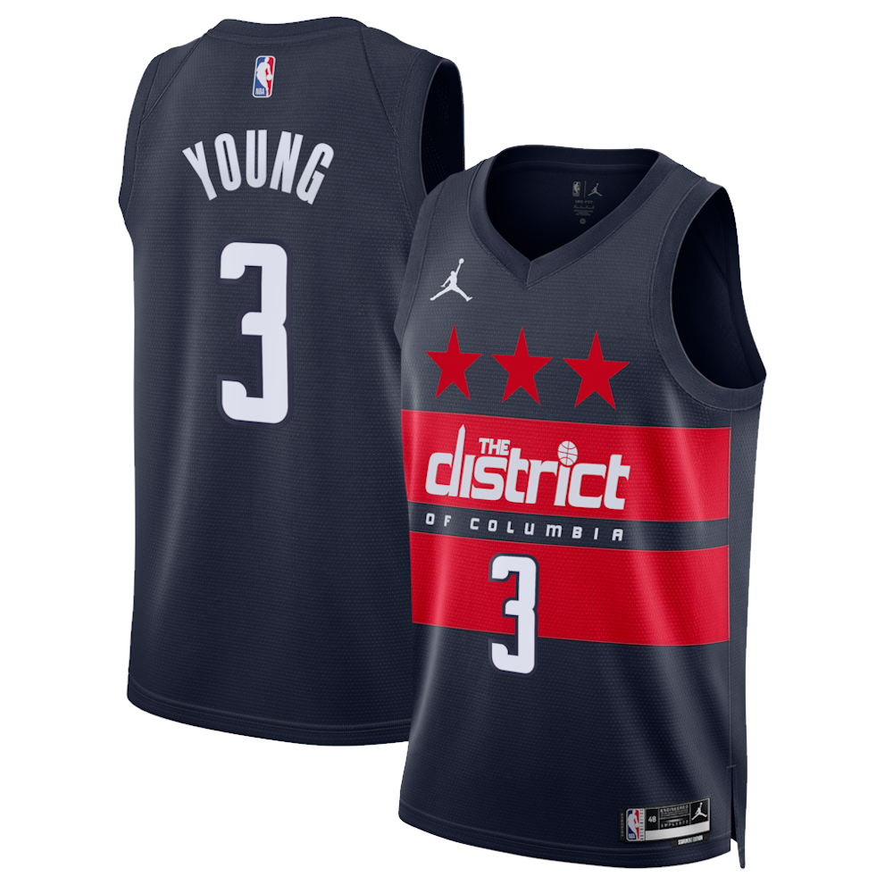 Trae Young Washington Wizards Jersey