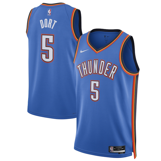 Luguentz Dort Oklahoma City Thunder Jersey