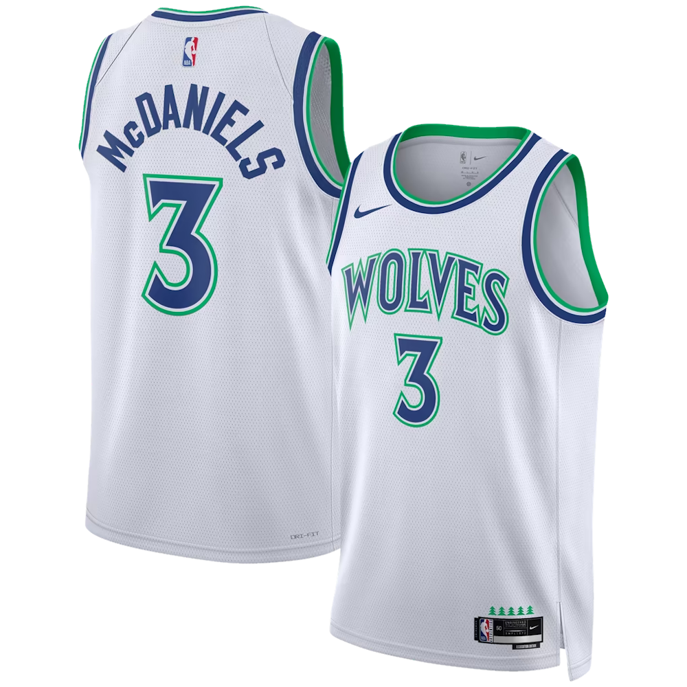 Jaden McDaniels Minnesota Timberwolves Jersey
