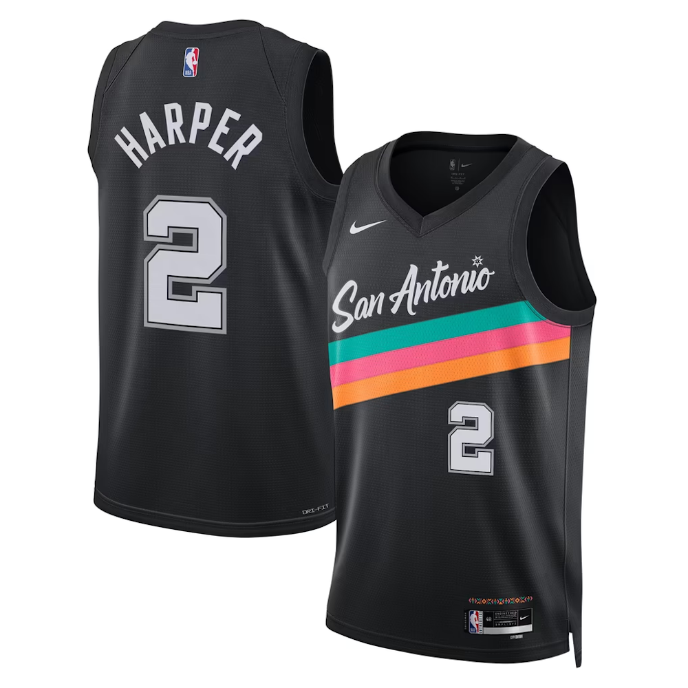 Dylan Harper San Antonio Spurs Jersey