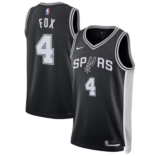 De'Aaron Fox San Antonio Spurs Jersey