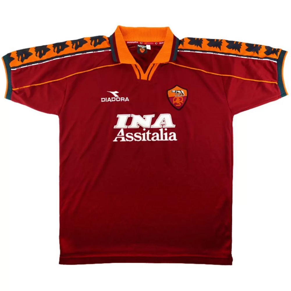 AS Roma 1998/99 Home Retro Jersey