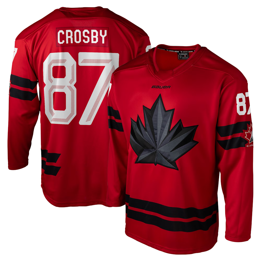 CROSBY #87 Team Canada 2026 Winter Olympics Hockey Jersey - CLEARANCE