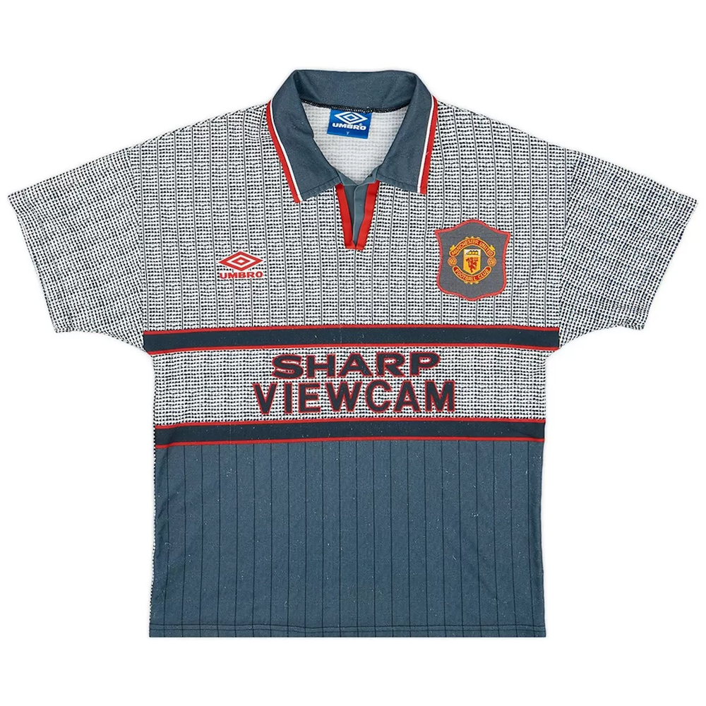 Manchester United 1995/96 Away Retro Jersey