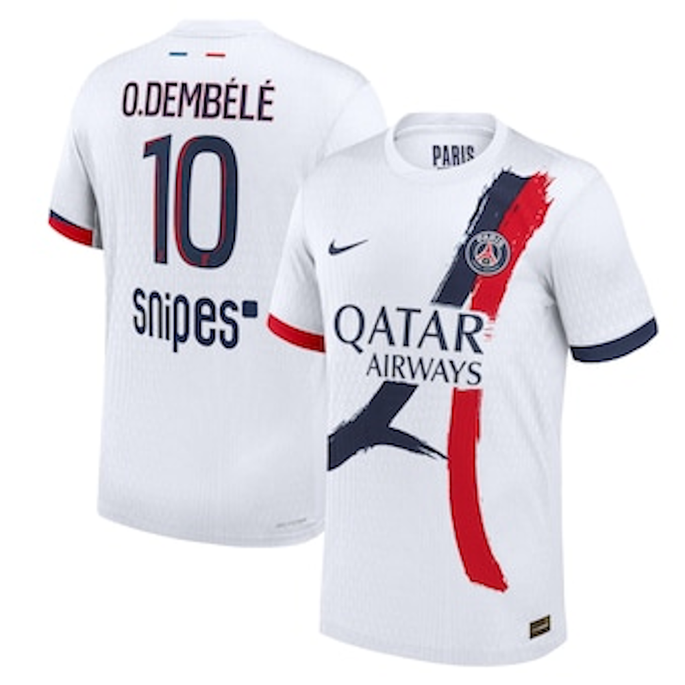 Ousmane Dembélé Paris Saint-Germain (PSG) Away Jersey - CLEARANCE