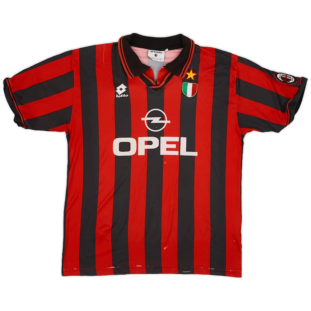 AC Milan 1996/97 Home Retro Jersey