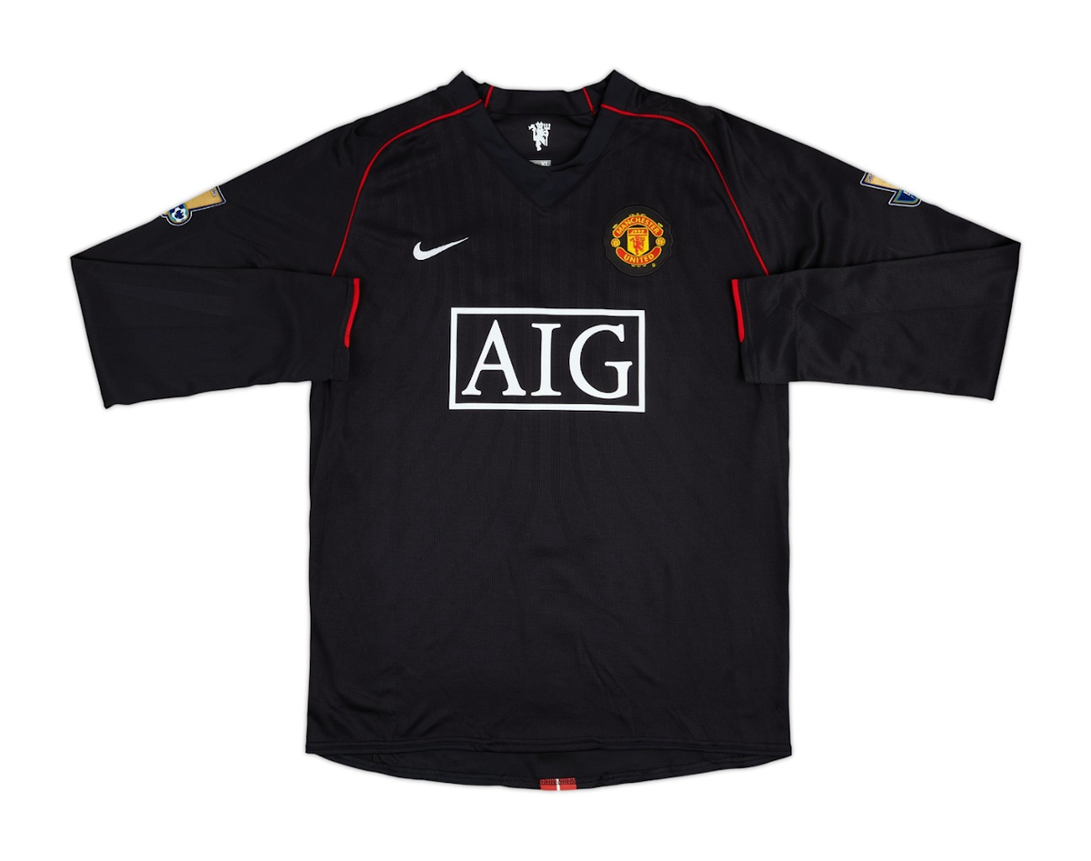 Manchester United 2007/08 Long-Sleeve Retro Jersey