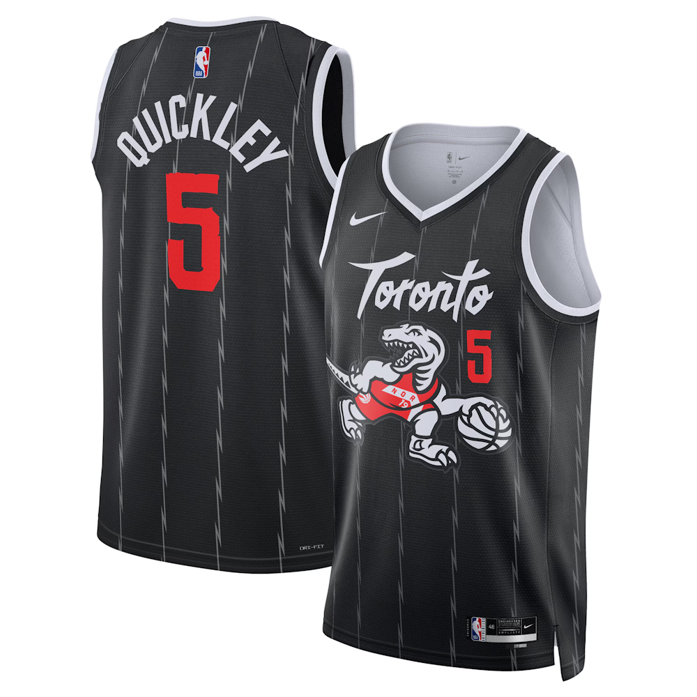 Toronto Raptors Black City Edition Jersey 2025/26