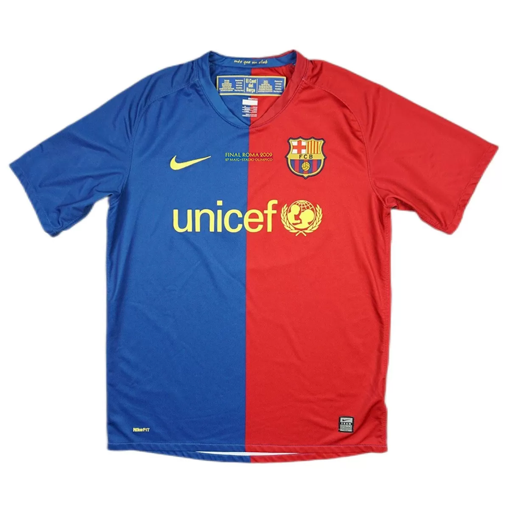 FC Barcelona 2008/09 UCL Final Jersey