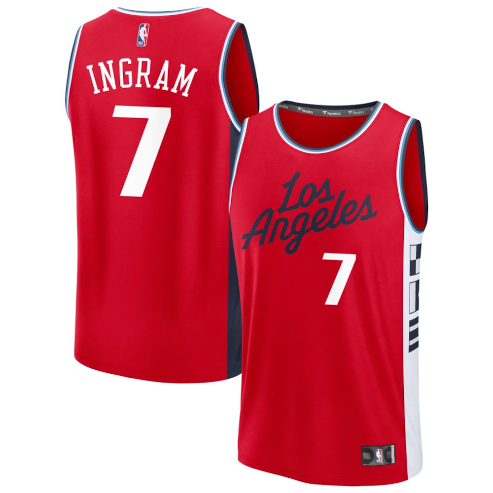 Brandon Ingram Los Angeles Clippers Jersey