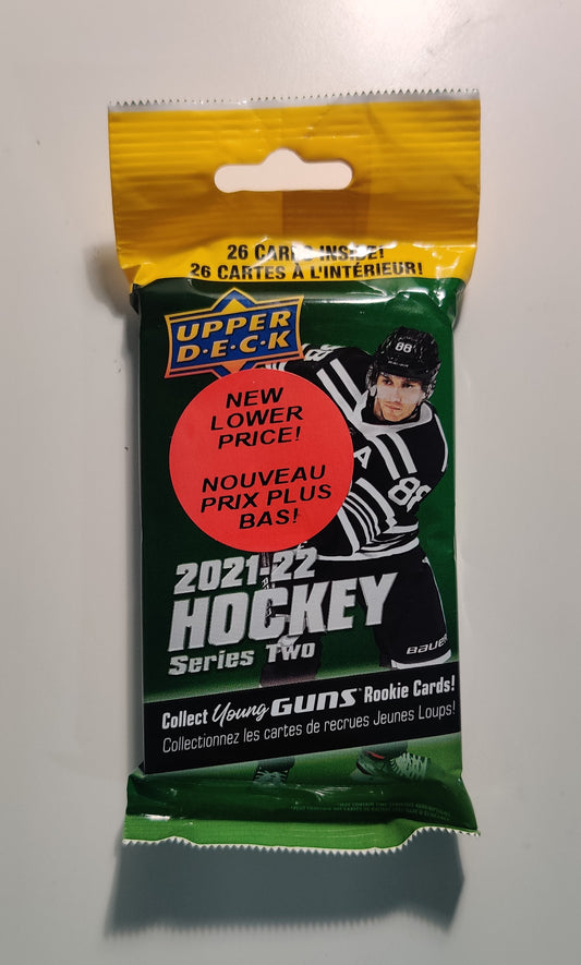 NHL 2021/22 Upper Deck Hockey Cards (26 pack)