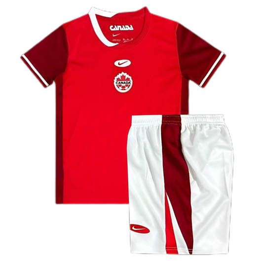 KIDS Canada Soccer Jerseys - Full Kit