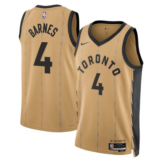 Toronto Raptors Gold Jersey