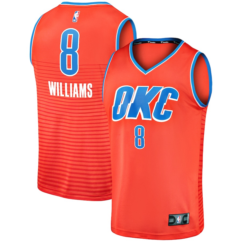 Jalen Williams Oklahoma Thunder Jersey