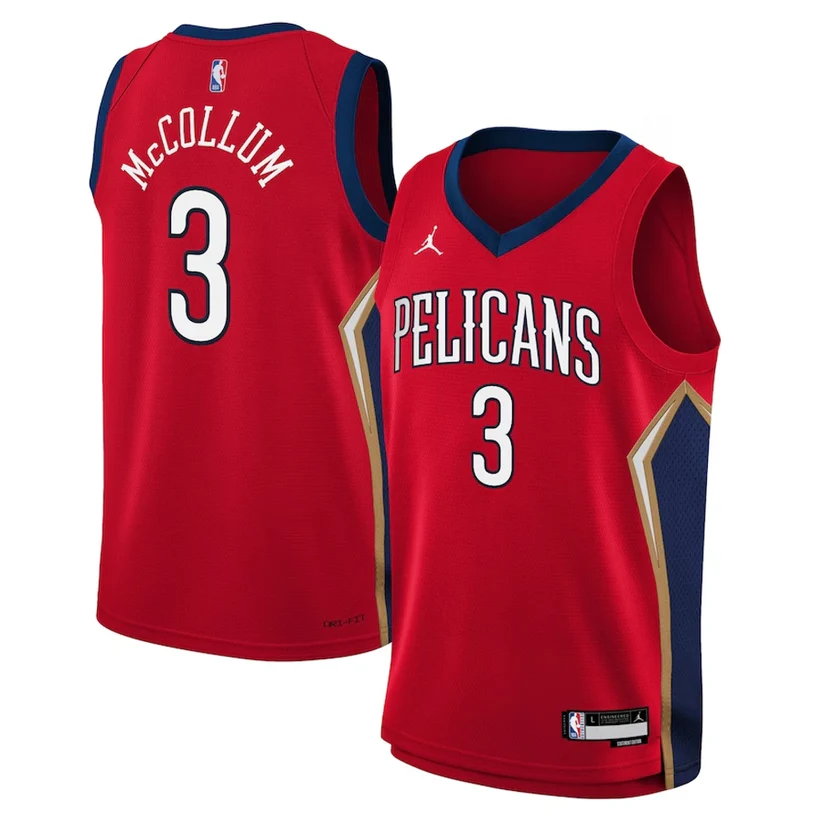 CJ McCollum New Orleans Pelicans Jersey