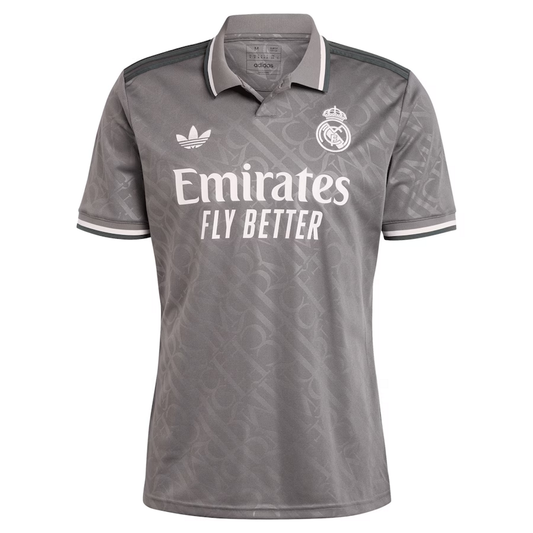 Real Madrid Alternate Grey Jersey - CLEARANCE