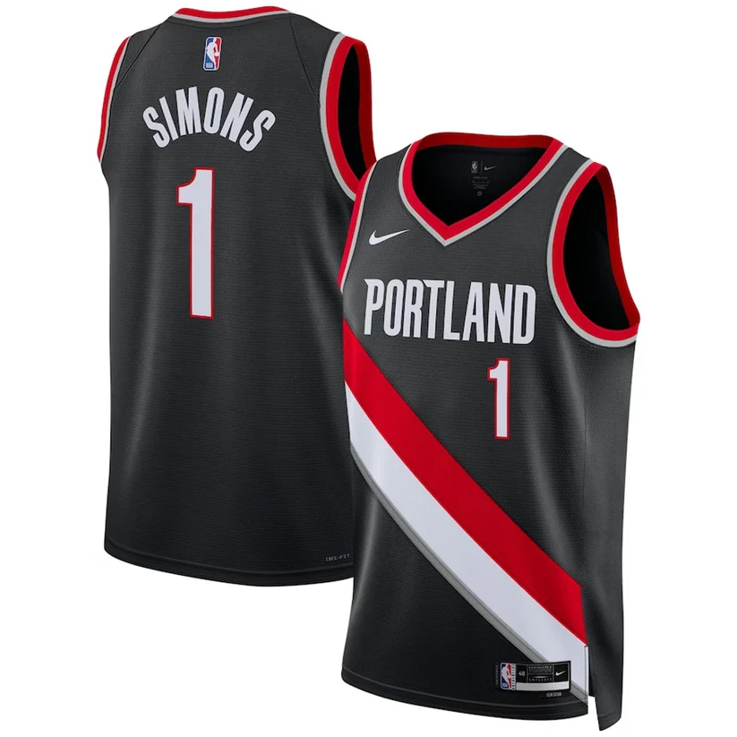 Anfernee Simons Portland Trail Blazers Jersey