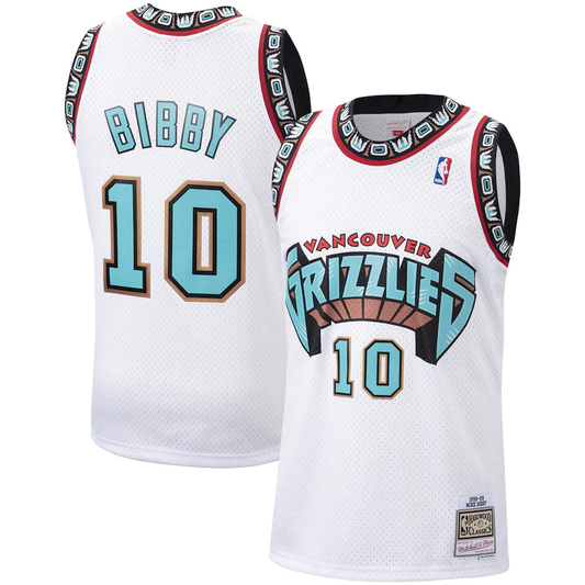 Mike Bibby Vancouver Grizzlies Retro Jersey