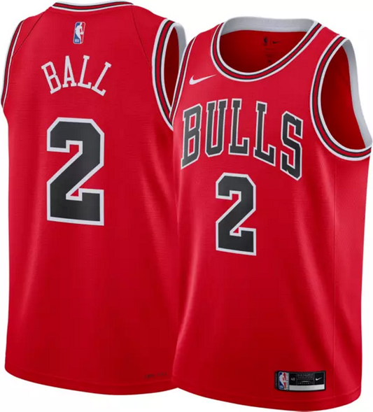 Lonzo Ball Chicago Bulls Jersey