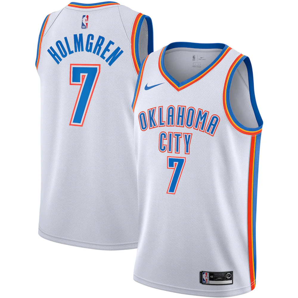 Chet Holmgren Oklahoma City Thunder Jersey