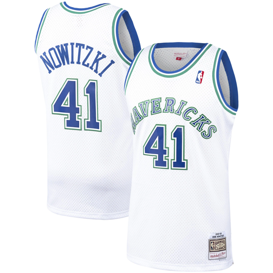 Dirk Nowitzki Dallas Mavericks Retro Jersey