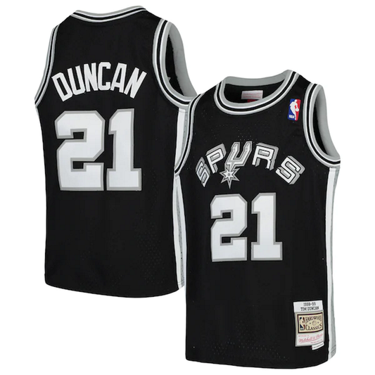 Tim Duncan San Antonio Spurs Retro Jersey