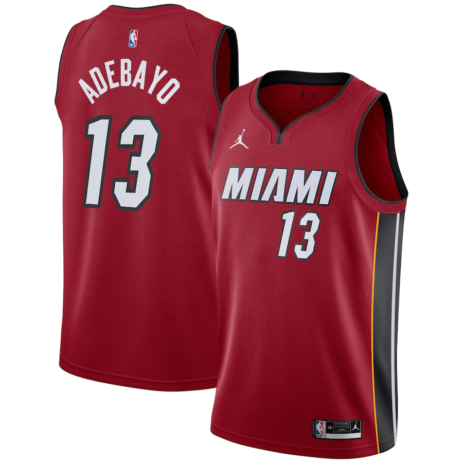 Bam Adebayo Miami Heat Jersey