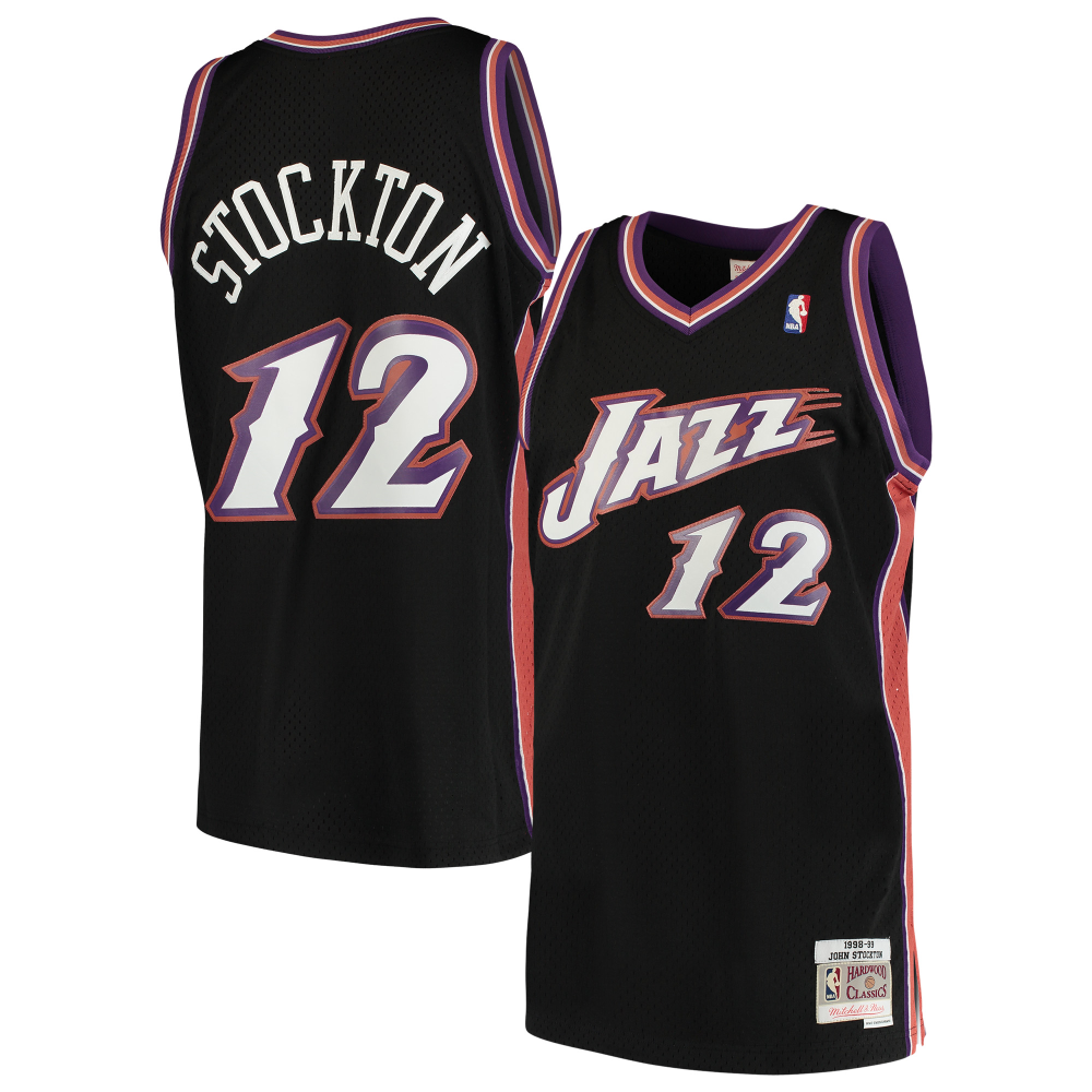 John Stockton Utah Jazz Retro Jersey