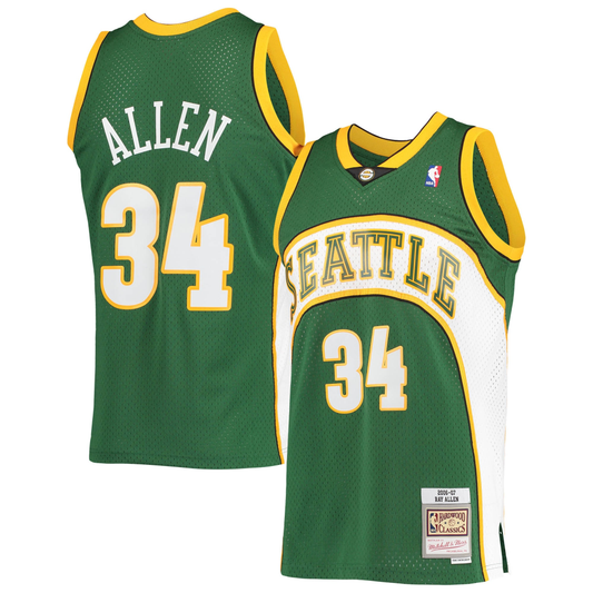 Ray Allen Seattle SuperSonics Retro Jersey